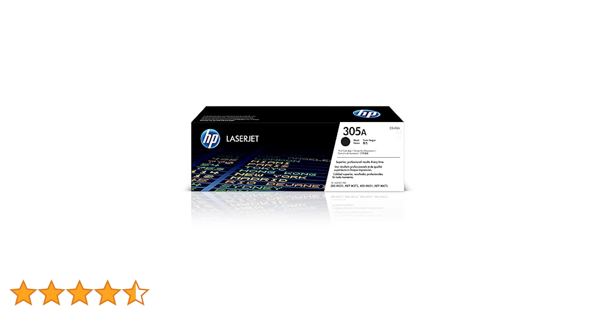 新品未開封HP トナーカートリッジ ブラック 305A CE410A HP 305A (CE410A) Black Original LaserJet Toner Cartridge by